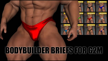 Bodybuilder Briefs for Genesis 2 Male