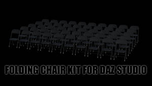 Folding Chair Kit for DAZ Studio