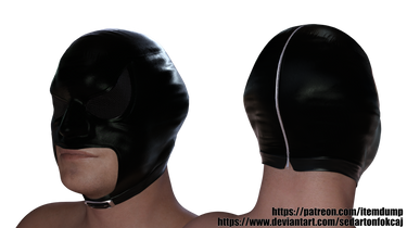 Zipper Mask for Genesis 8 Male