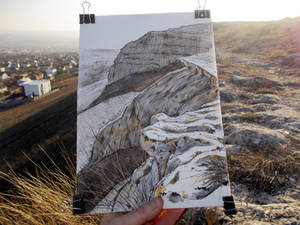 2023.01.26 - drawing THE SUN ON THE ROCKS, de Badusev