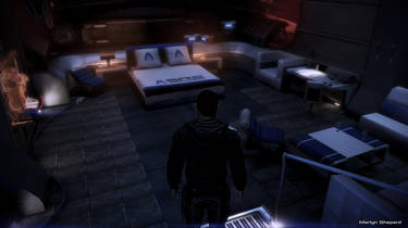 Alliance SR2 Shepard's Cabin mod