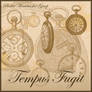 Tempus Fugit - Pocket Watches Brushes for Gimp
