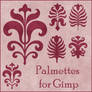 Palmettes Brushes for Gimp