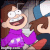 Mabel Scaring Dipper Icon - Free to Use