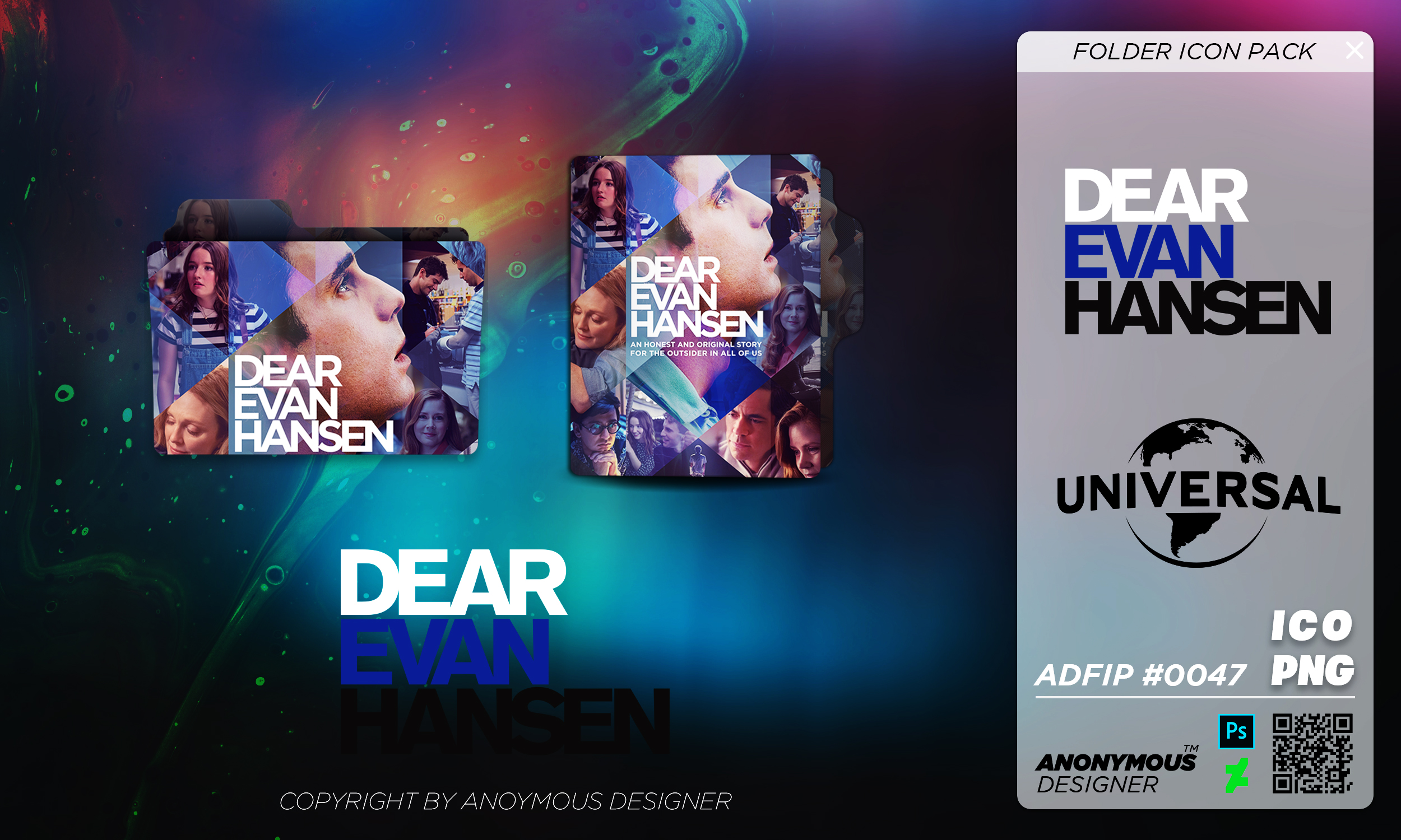 Dear Evan Hansen [2021] Folder Icon by Chamod6 on DeviantArt