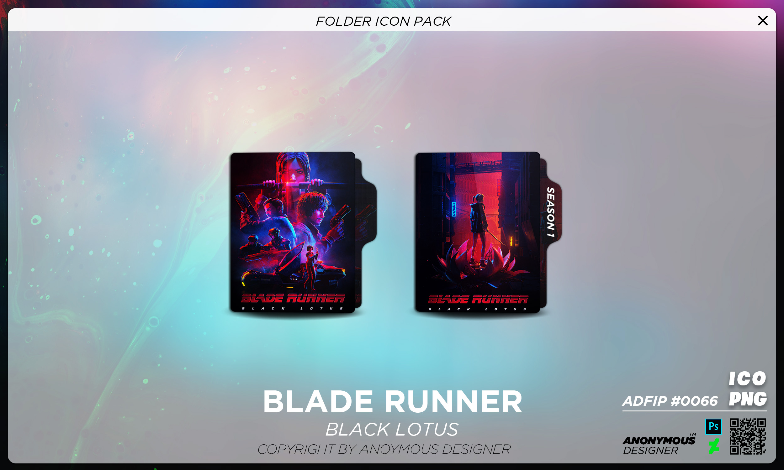 Blade Runner [TV] [2021] Folder Icon by Chamod6 on DeviantArt
