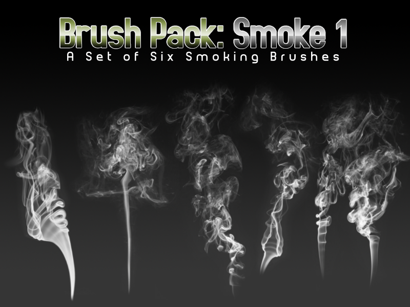 Smoke Brushes - Six