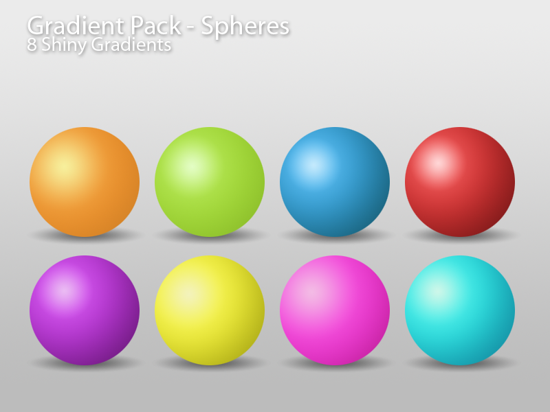 Gradient Pack - Spheres