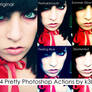 4 Pretty Photoshop Actions
