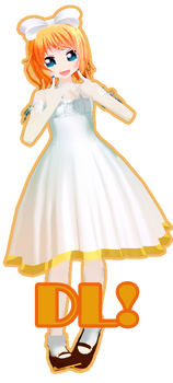 UPDATE- UPDATE White Dress Rin! DL!