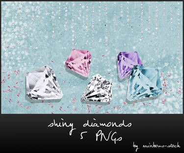 shiny diamonds - png