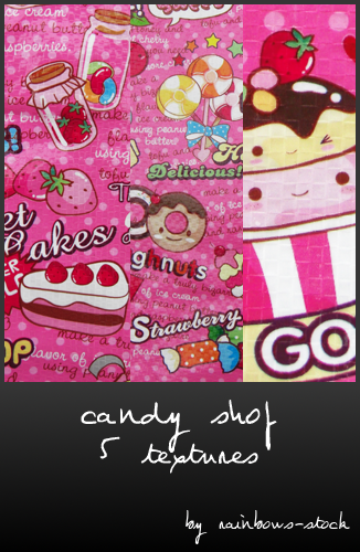 candy shop textures