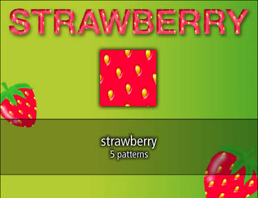 strawberry pattern