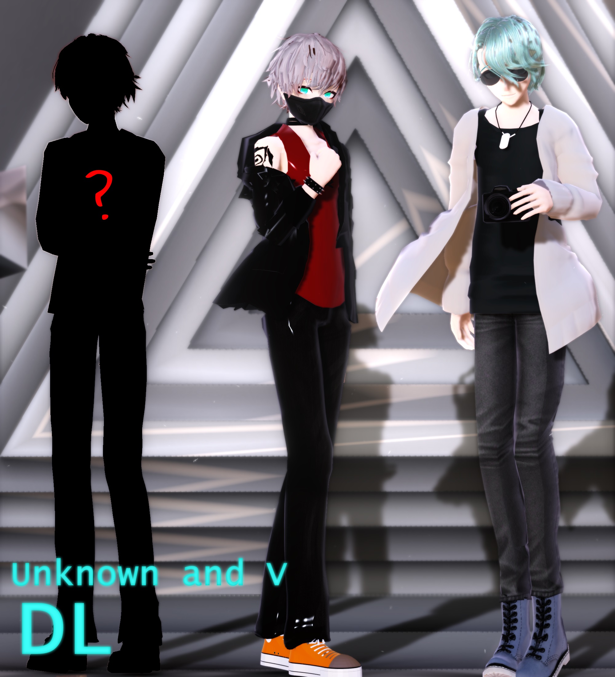 MMD Mystic Messenger Unknown and V DL by ZKArti on DeviantArt