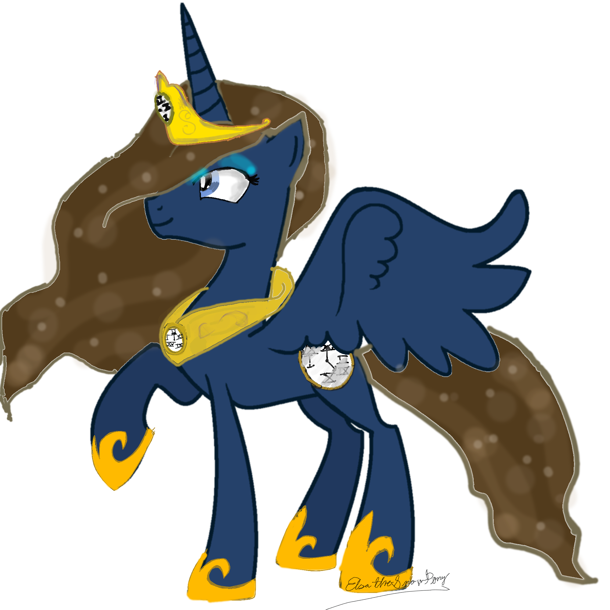 Princess ClockWork TimeKeeper by ElsaTheSnowPony on DeviantArt