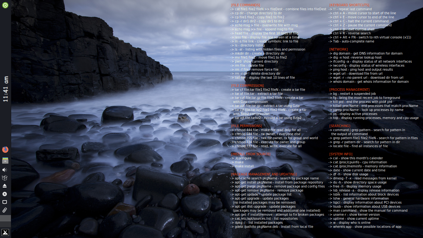 Cli Linux Cheatsheet Conky By Void00r On Deviantart Cli Linux Cheatsheet Conky By Void00r On Deviantart