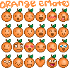 Orange Emote Pack