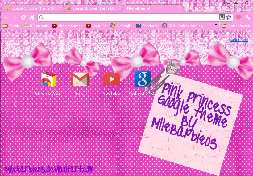 Princess Google Form Theme Pink Princess Google Theme by mllebarbie03 on DeviantArt