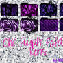 Chic purple folders icons