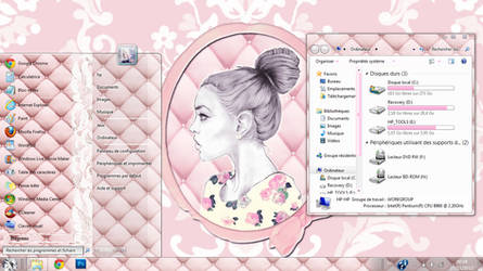 Pink Theme for Windows 7