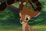 Kaa and Bambi Pt. 1 [GIF]