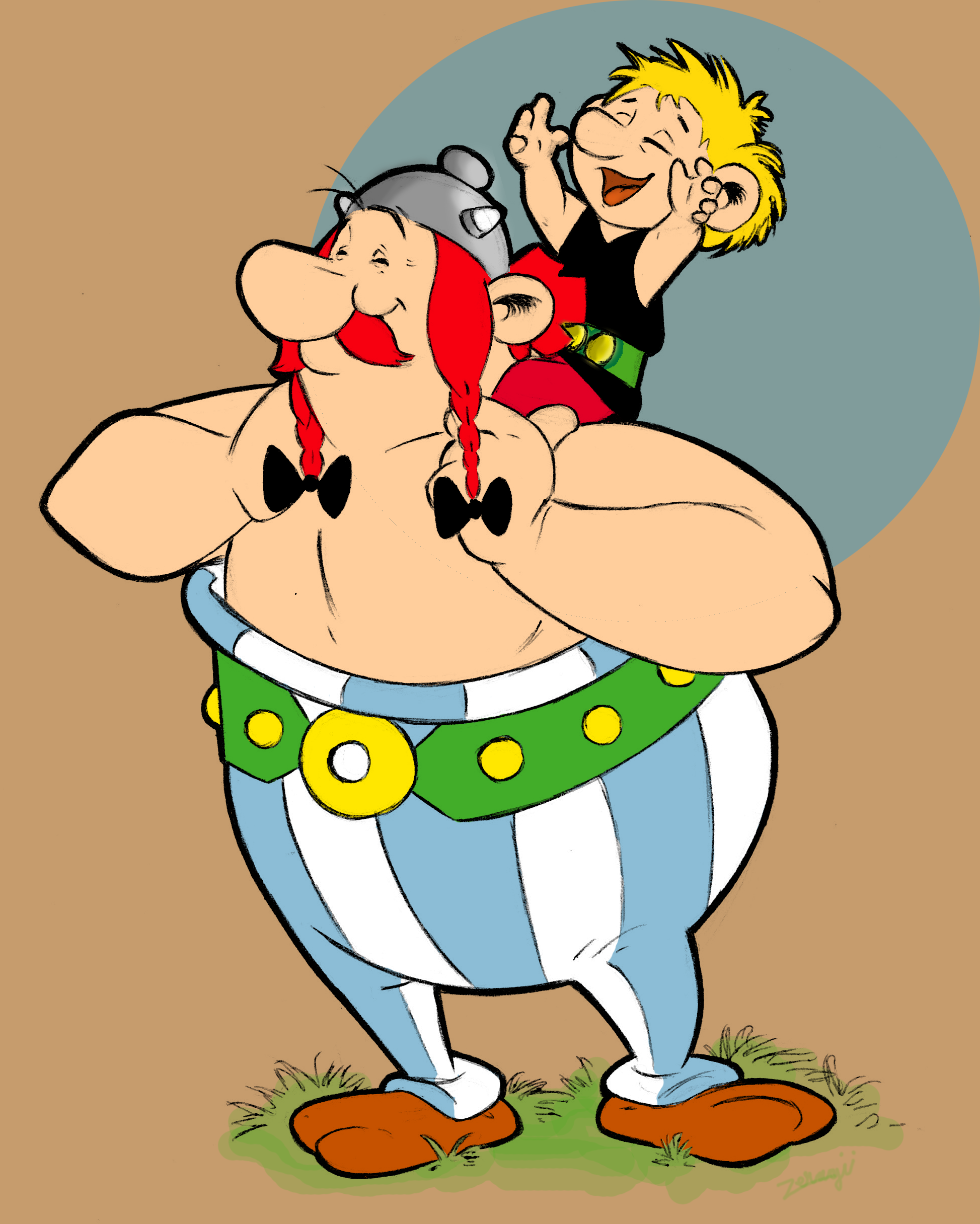 Obelix and Little Asterix