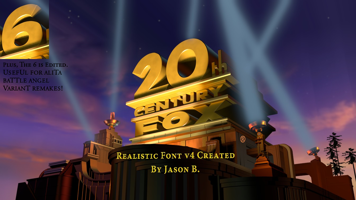 20th Century Fox '93 Prototype Logo Remake v2 by AniGummiJason on