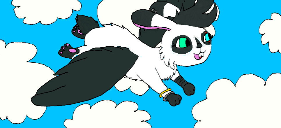 Flying Rabbit Deviantart Angel-The (Flying) Rabbit by Cosmic-Kitteh on DeviantArt