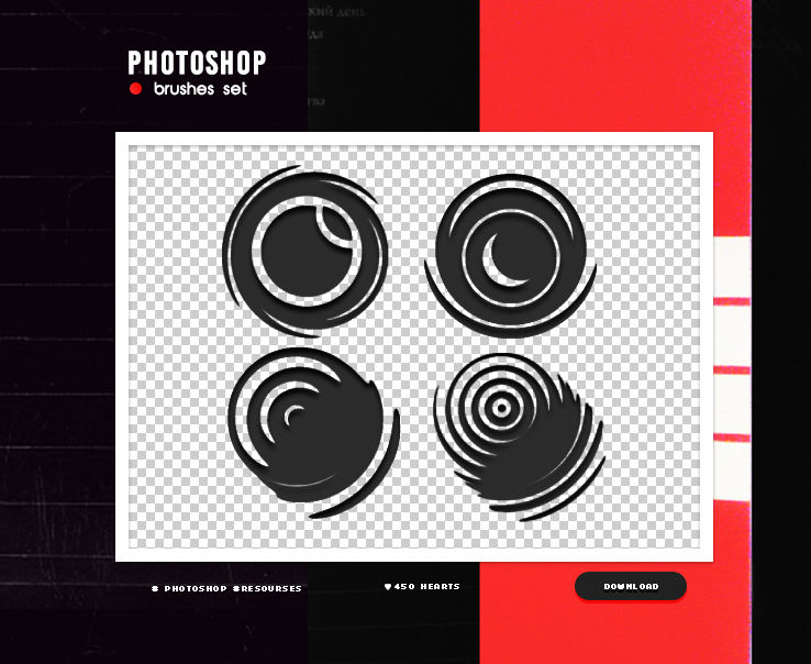 // circle brushes set #01 by dollsch00l on DeviantArt
