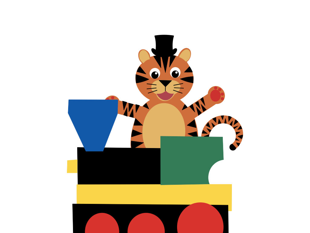Tiger Riding On A Train by Joshuababyeinstein on DeviantArt