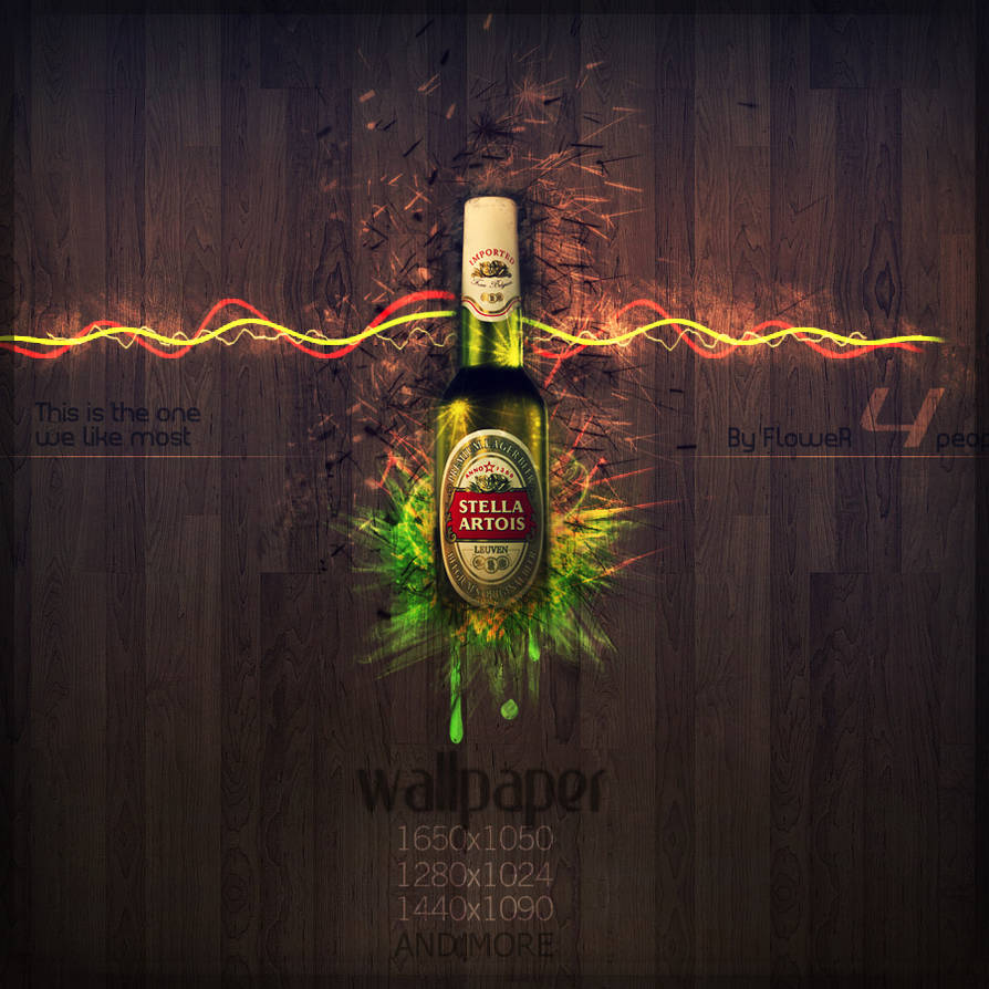 Stella Artois wallpaper by 1FloweR on DeviantArt