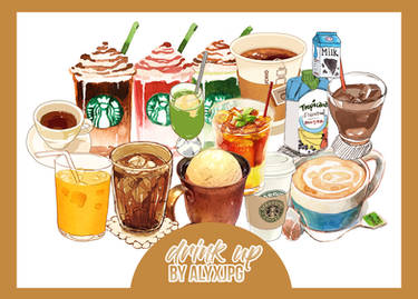 Drink Up! PNG Pack