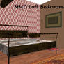 MMD Loft Bedroom Stage ~converted in sketchup~