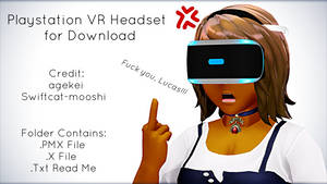 Playstation VR Headset for MMD Download