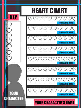 Omadobu: Heart Chart Template