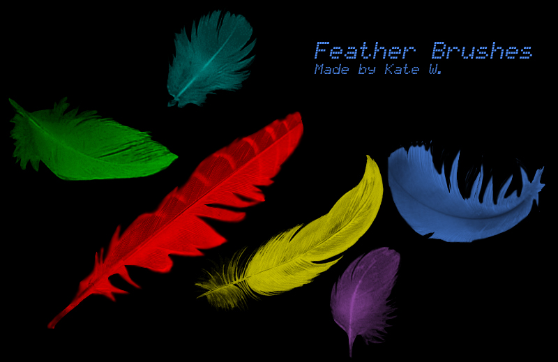 Feather Brushes