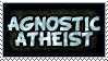 Stamp: Agnostic Atheist by 8manderz8