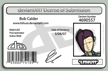 Make Your Own deviantLicense