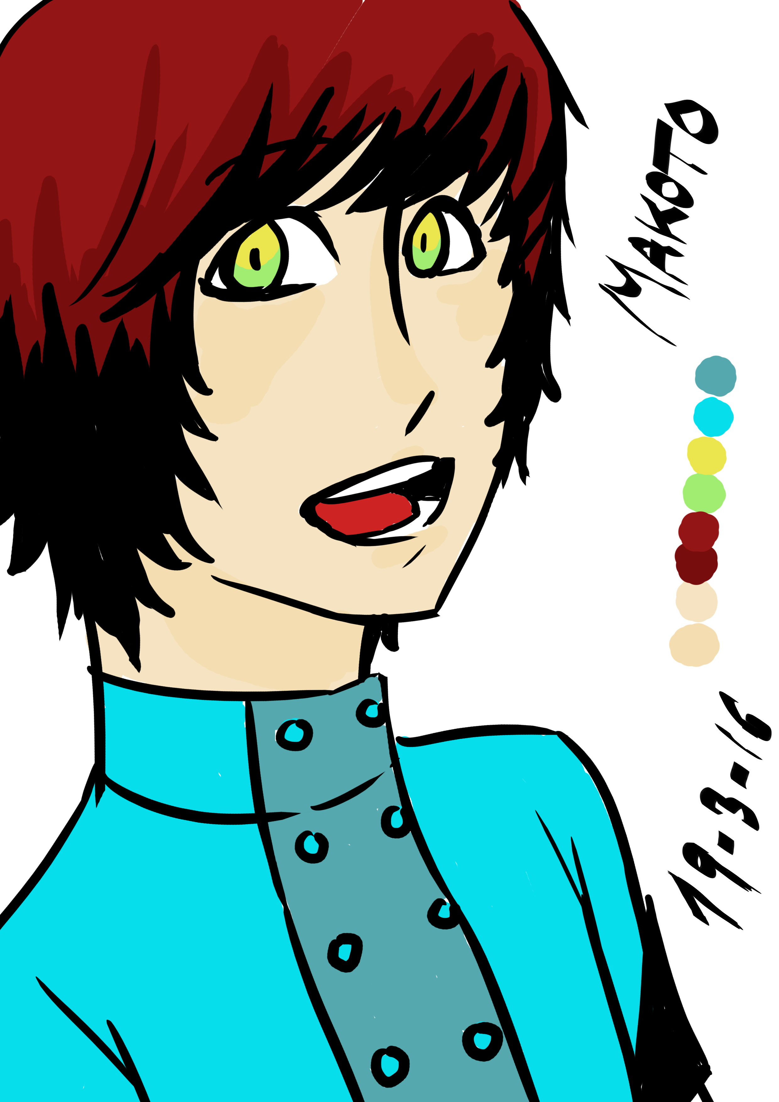 Makoto by NymeriaLawAgame on DeviantArt