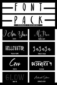 FONT PACK #2: STRAY KIDS