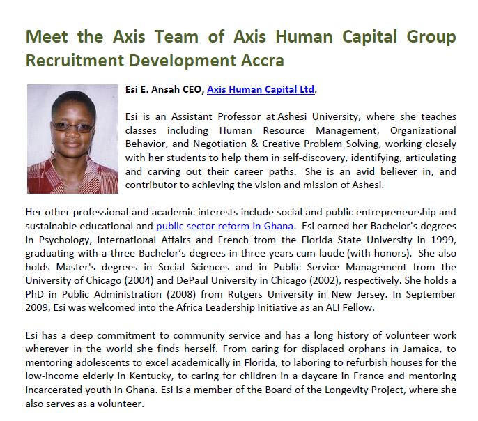 Axis Human Capital Group Recruitment Development by barbarapieper23 on ...