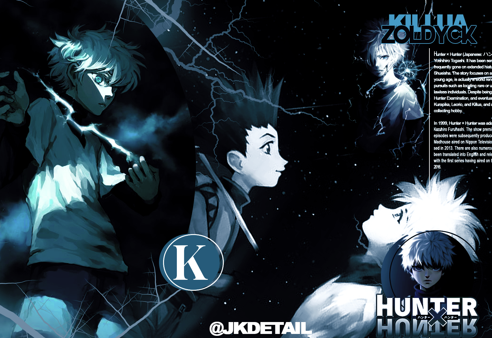 Kazuto - [Logo Killua]  Graph Manga by UltraKazuto on DeviantArt