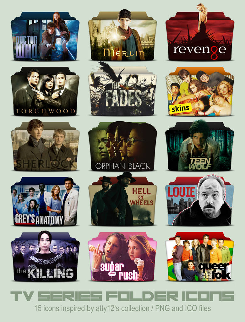 TV Series Folder Icons I by call-me-special on DeviantArt