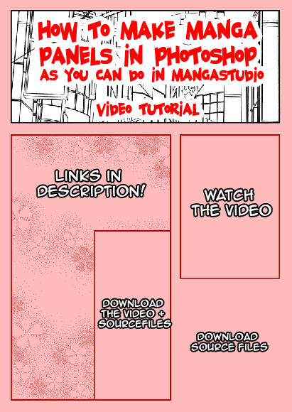 Manga Panels In PhotoShop