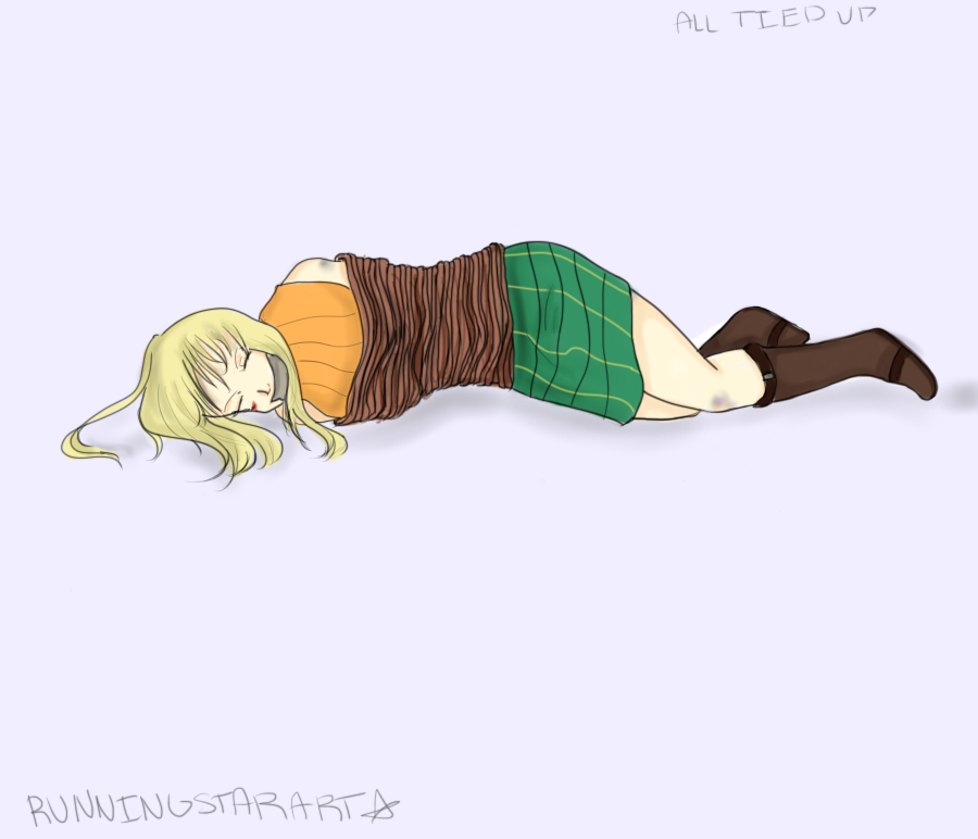 Request- Ashley Tied Up by RunningStarArt on DeviantArt
