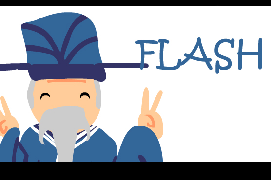 CONFUCIUS SAY FLASH TIME