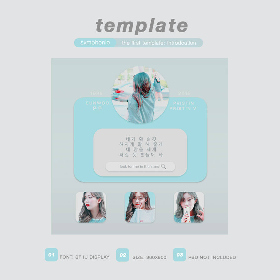 TEMPLATE 002. Introduction. by sxmphonie on DeviantArt