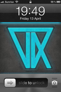 Tangz iPhone lockscreen 1