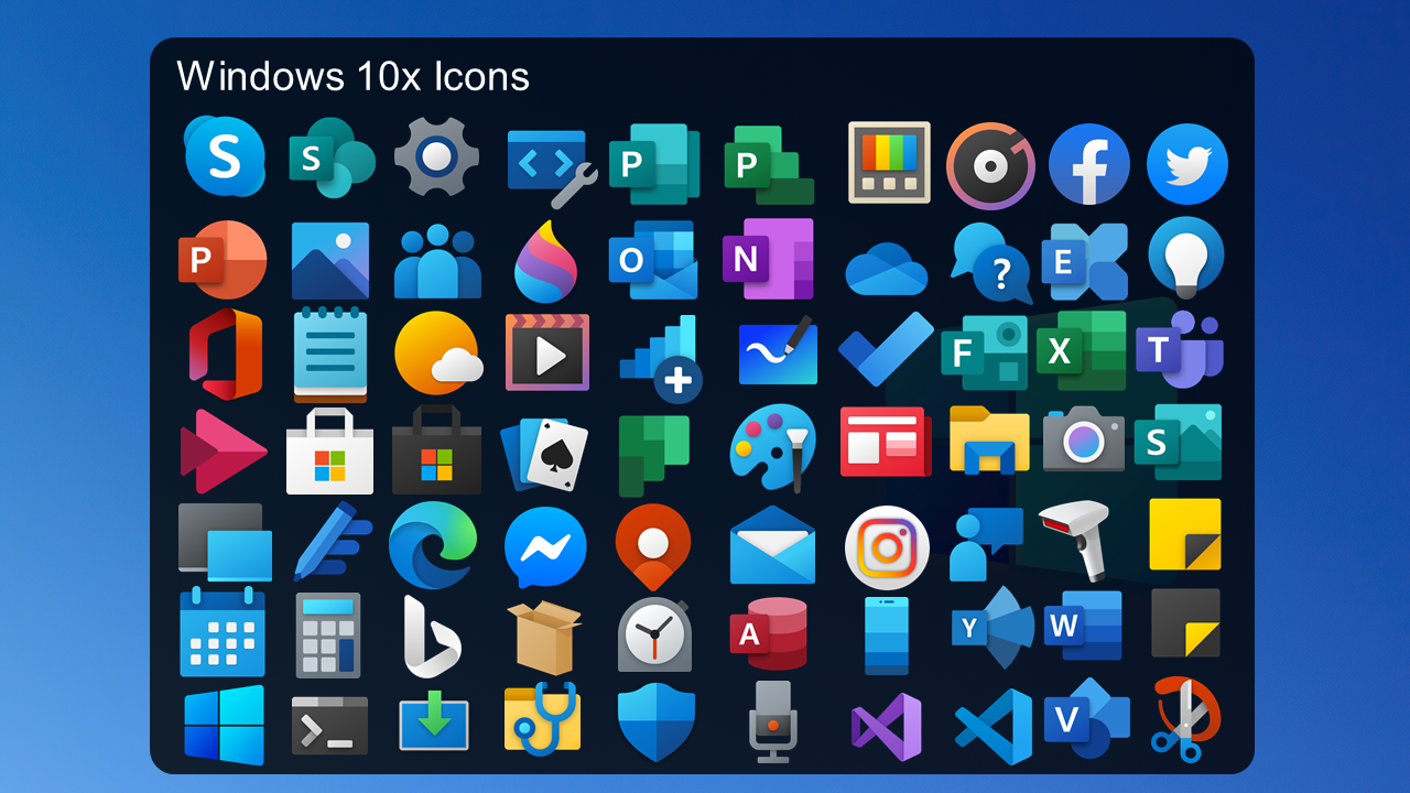 Windows 10x Icons by nebr3sheeroo700 on DeviantArt