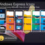 Windows Express Icons By nebr3sheeroo700 v1